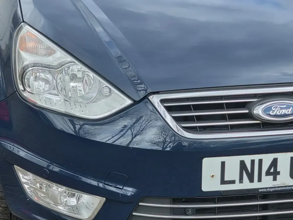 Begagnad Ford Galaxy Titanium 2014 Blå Minibuss