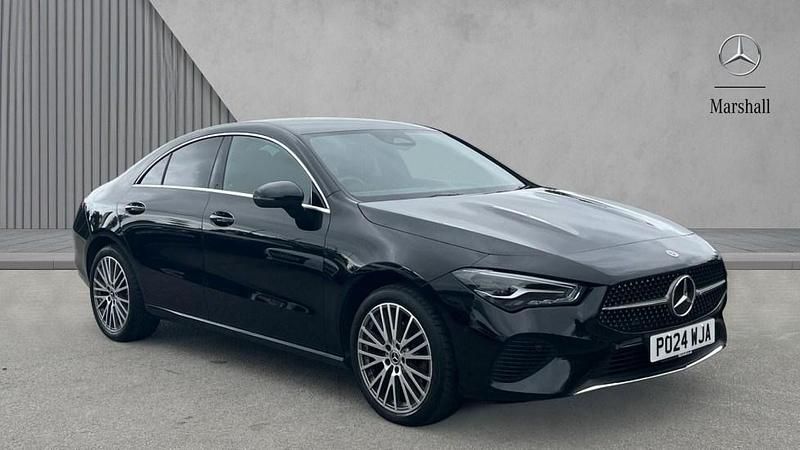 Black Used 2024 Mercedes CLA200 Executive Coupe | £27,980 (Fair price) - Image 1/4