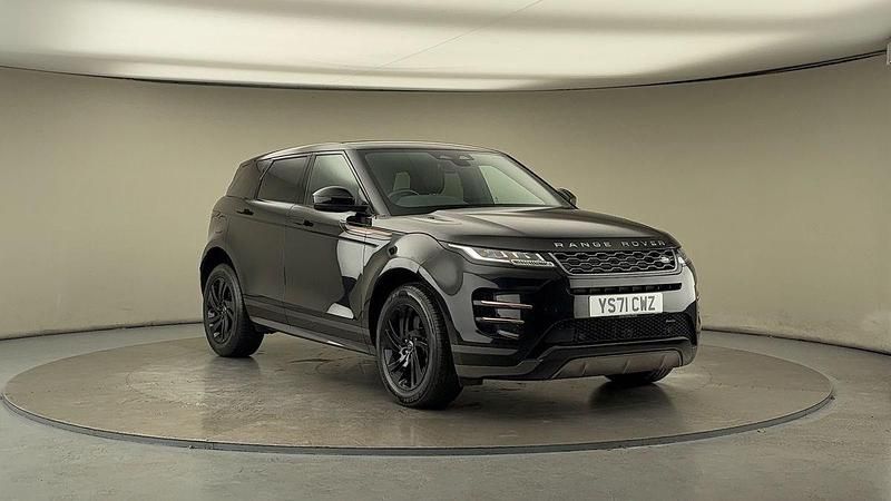Santorini black Used 2021 Land Rover Range Rover evoque R-Dynamic SUV | £23,150 (Fair price) - Image 1/4