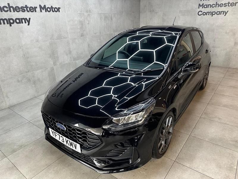 Used Ford Fiesta ST-Line 125 HP (91 kW) 2023 Black Hatchback