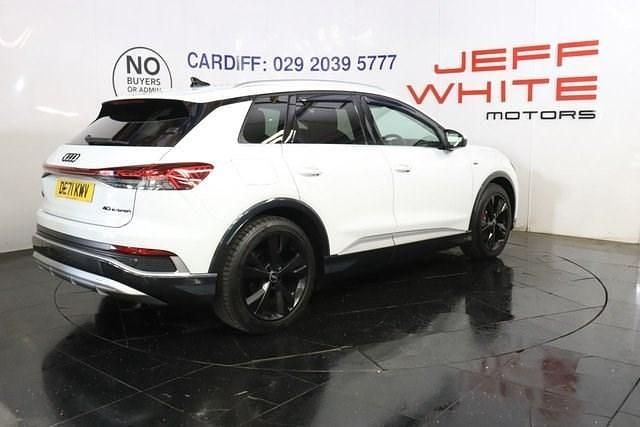 Used Audi Q4 e-tron S-Line 125 kW (170 HP) 2021 White SUV
