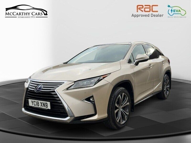 Gold Used 2018 Lexus RX450h Luxury Line SUV | £17,495 - Image 1/2