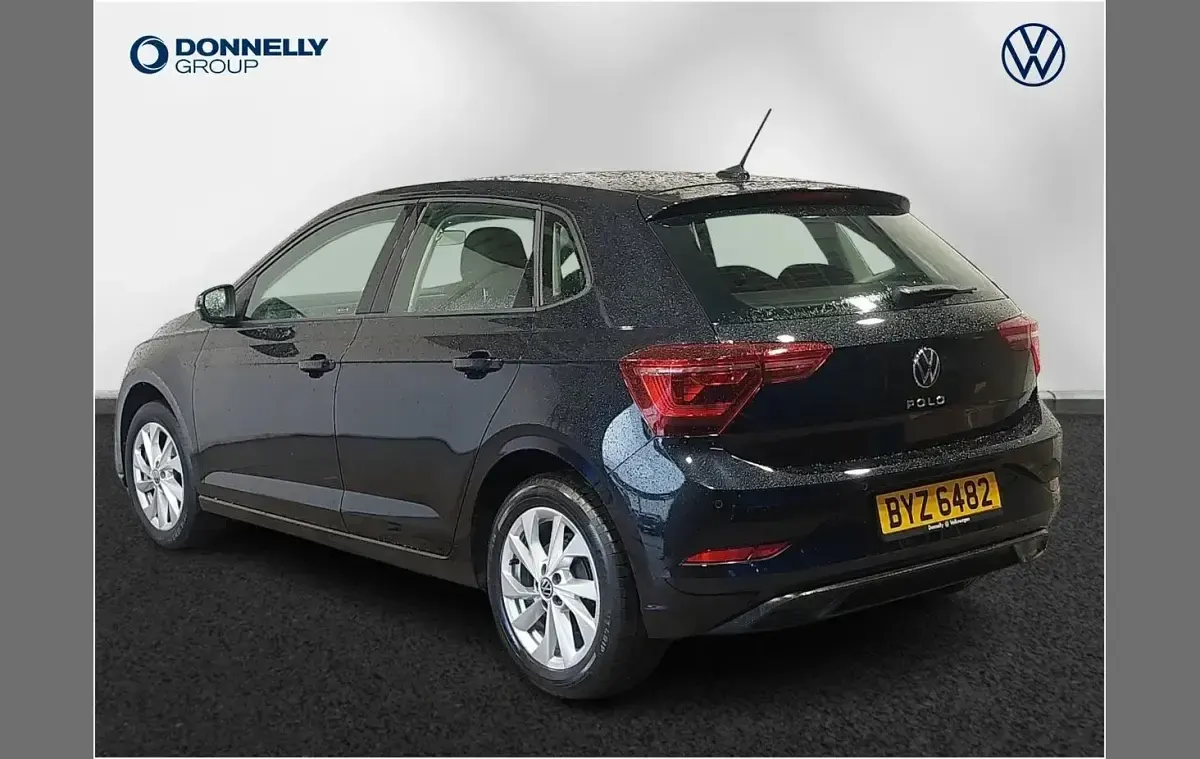 Used VW Polo Style 94 HP (69 kW) 2022 Black Hatchback