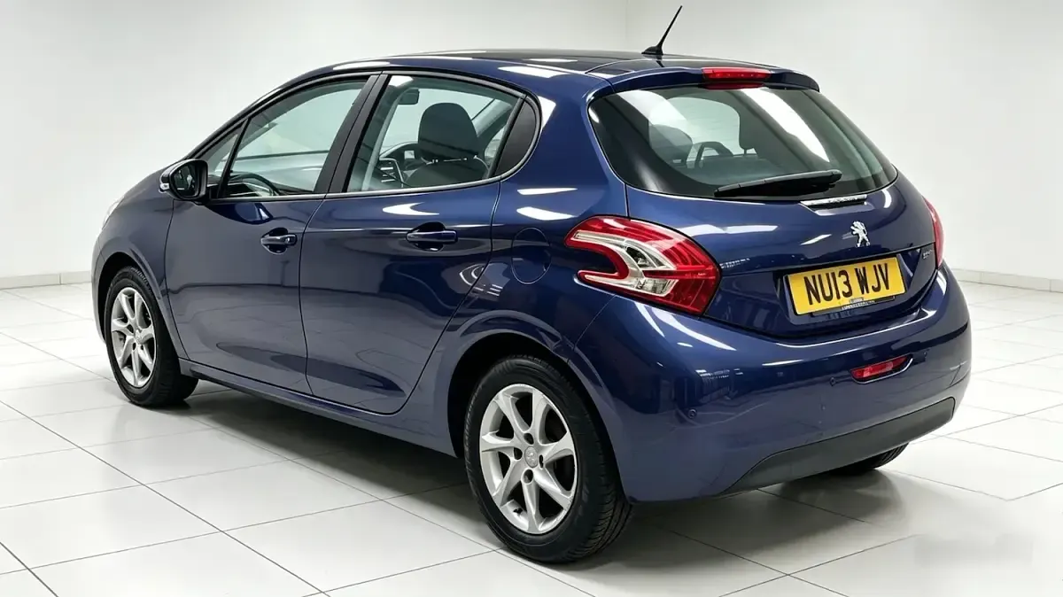 Used Peugeot 208 Active 82 HP (60 kW) 2013 Blue Hatchback