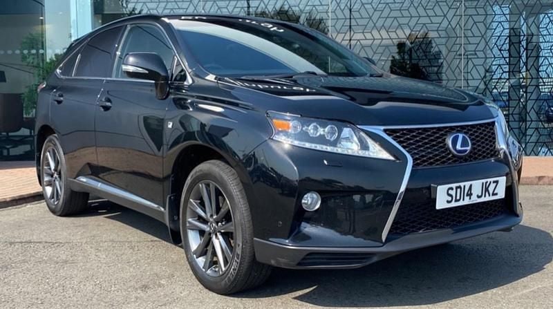 Black Used 2014 Lexus RX450h Sport Line SUV | £12,990 (Fair price) - Image 1/4