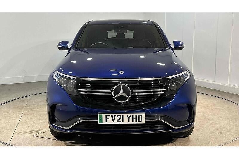 Used Mercedes EQC400 AMG line 300 kW (408 HP) 2021 Blue SUV