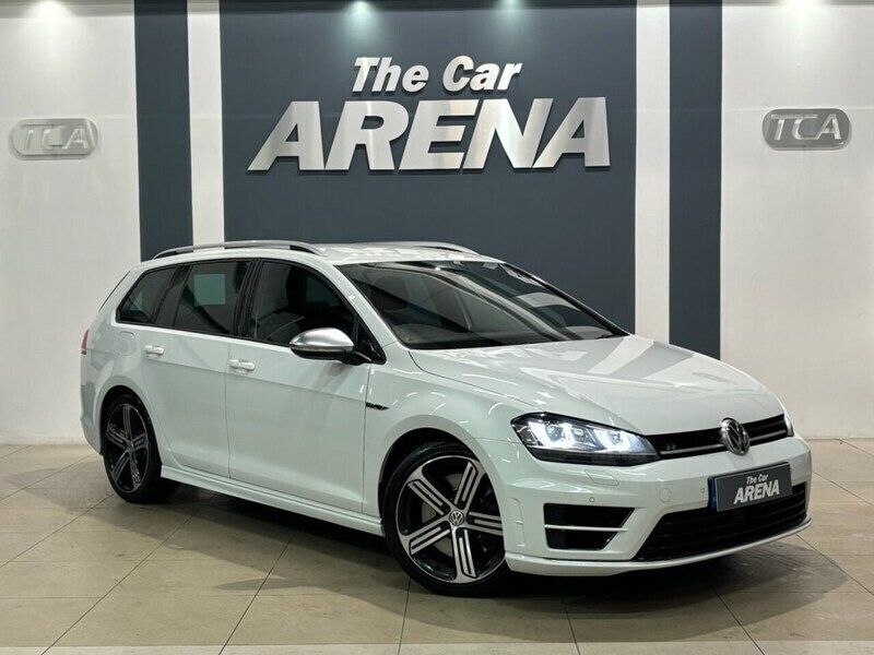 White Used 2016 VW Golf VII R Estate | £15,995 (A bit pricey) - Image 1/4
