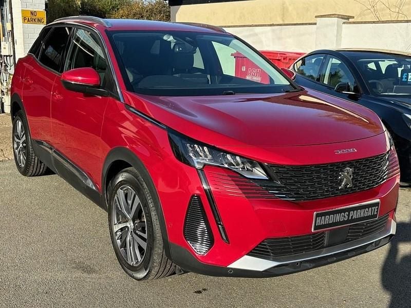 Used Peugeot 3008 Allure Premium 130 HP (95 kW) 2021 Red SUV