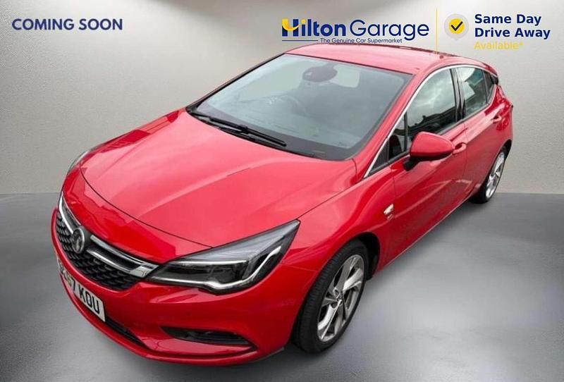 Used Vauxhall Astra SRi 150 HP (110 kW) 2017 Red Hatchback