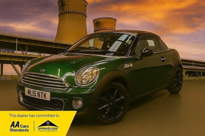 Green Used 2015 Mini Cooper Coupé Coupe | £3,990 (Good price) - Image 1/3