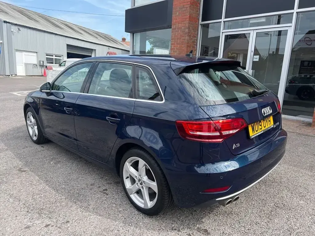 Used Audi A3 Sport 2019 Blue Sedan
