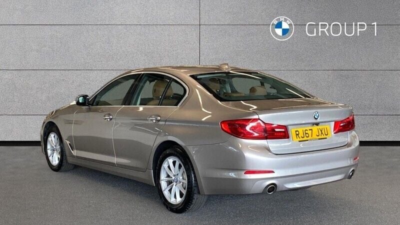 Used BMW 520 Sport Line 192 HP (141 kW) 2017 Silver Sedan
