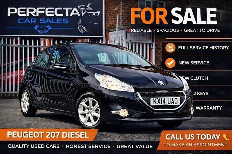 Used Peugeot 208 Active 115 HP (84 kW) 2014 Black Hatchback