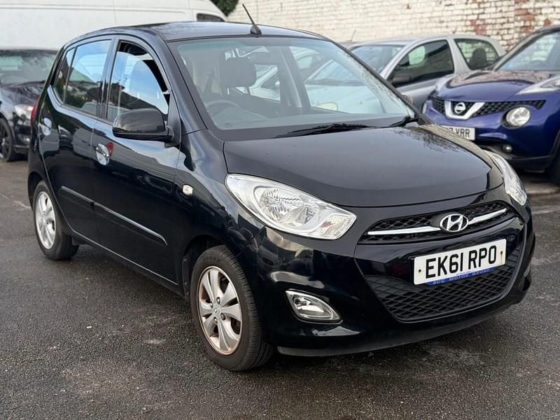 Black Used 2011 Hyundai i10 Active Hatchback | £2,495 (Good price) - Image 1/4