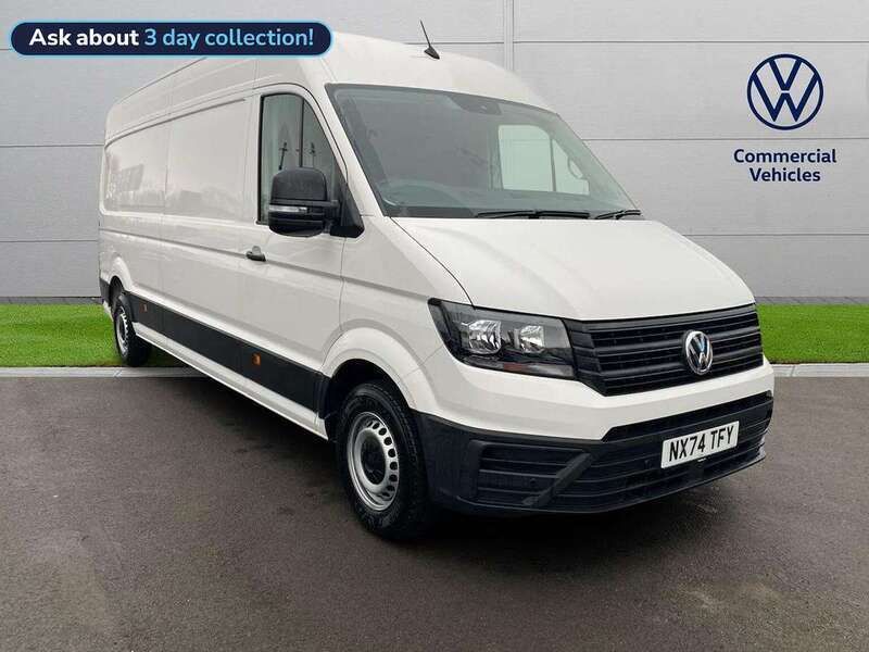 White Used 2024 VW Crafter Van | £34,798 (Expensive) - Image 1/4