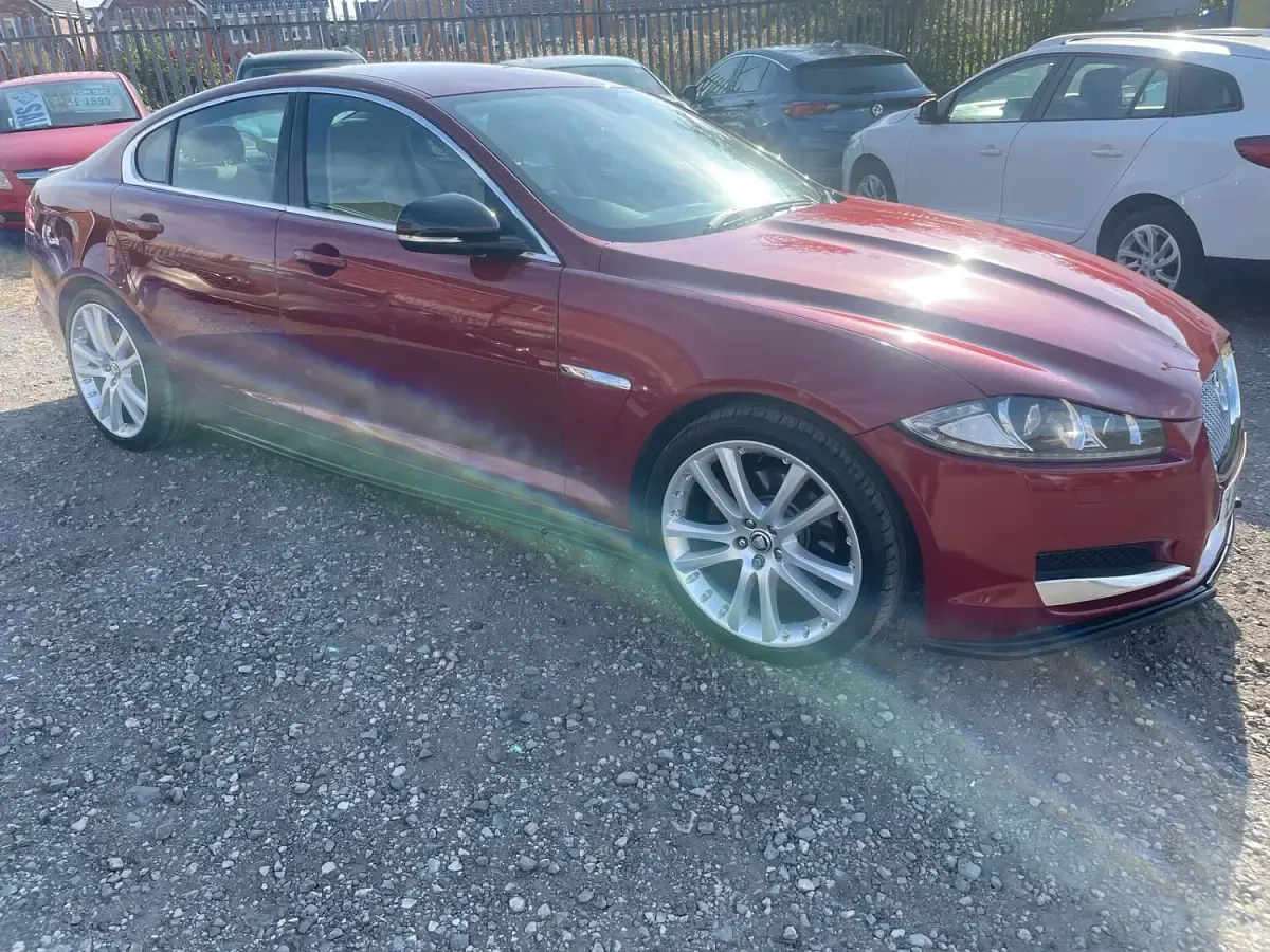 Used Jaguar XF Luxury 2012 Red Sedan