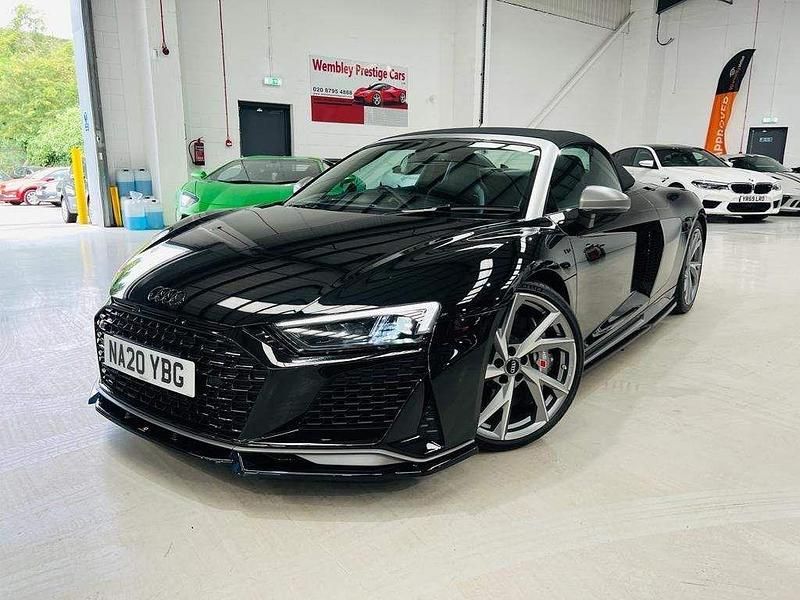 Used Audi R8 Spyder Performance 620 HP (456 kW) 2020 Black Cabriolet