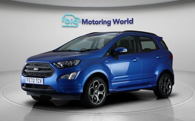 Used Ford Ecosport ST-Line 125 HP (91 kW) 2022 Blue SUV