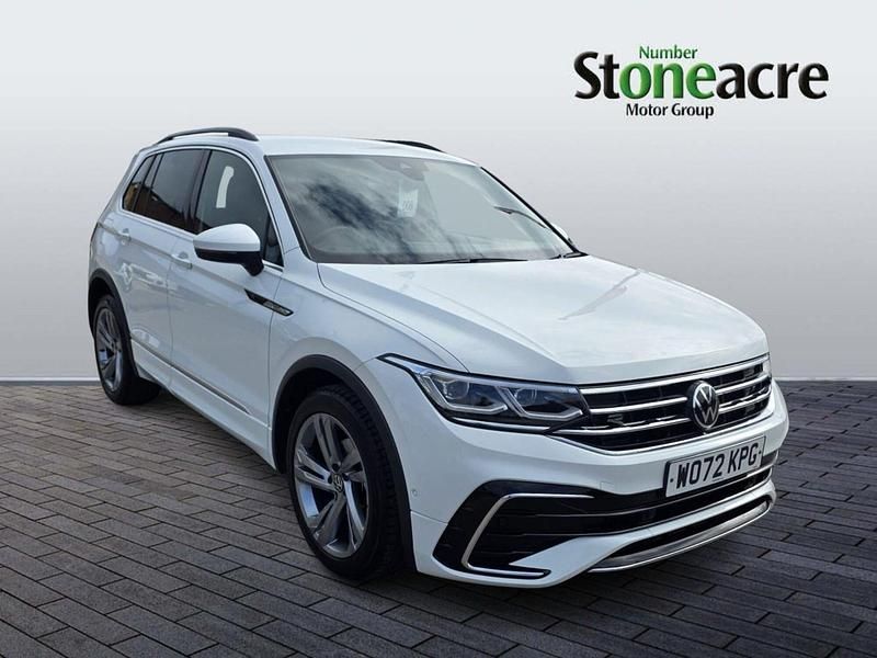 Used VW Tiguan R-line Edition 150 HP (110 kW) 2023 White SUV