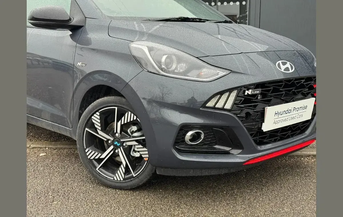 New Hyundai i10 N Line 90 HP (66 kW) 2025 Aurora grey Hatchback