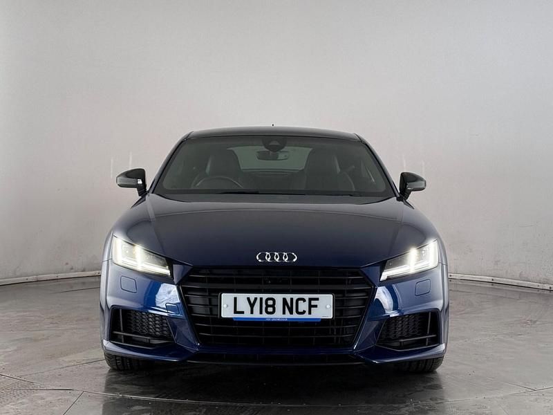 Used Audi TT Black Edition 230 HP (169 kW) 2018 Blue Coupe