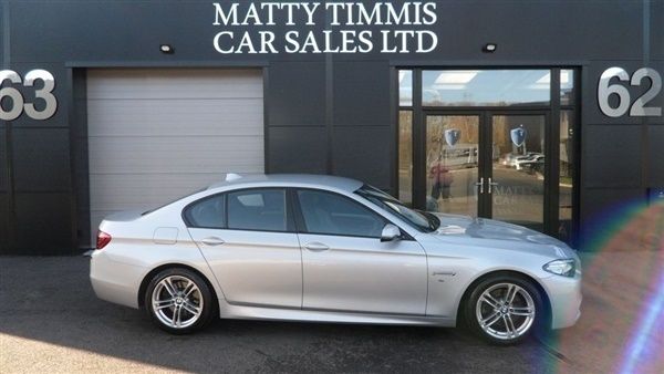 Silver Used 2015 BMW 520 M Sport Sedan | £7,499 (Fair price) - Image 1/1