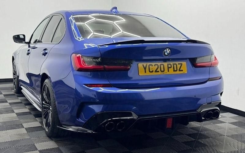 Used BMW 330e M Sport 292 HP (214 kW) 2020 Blue Sedan