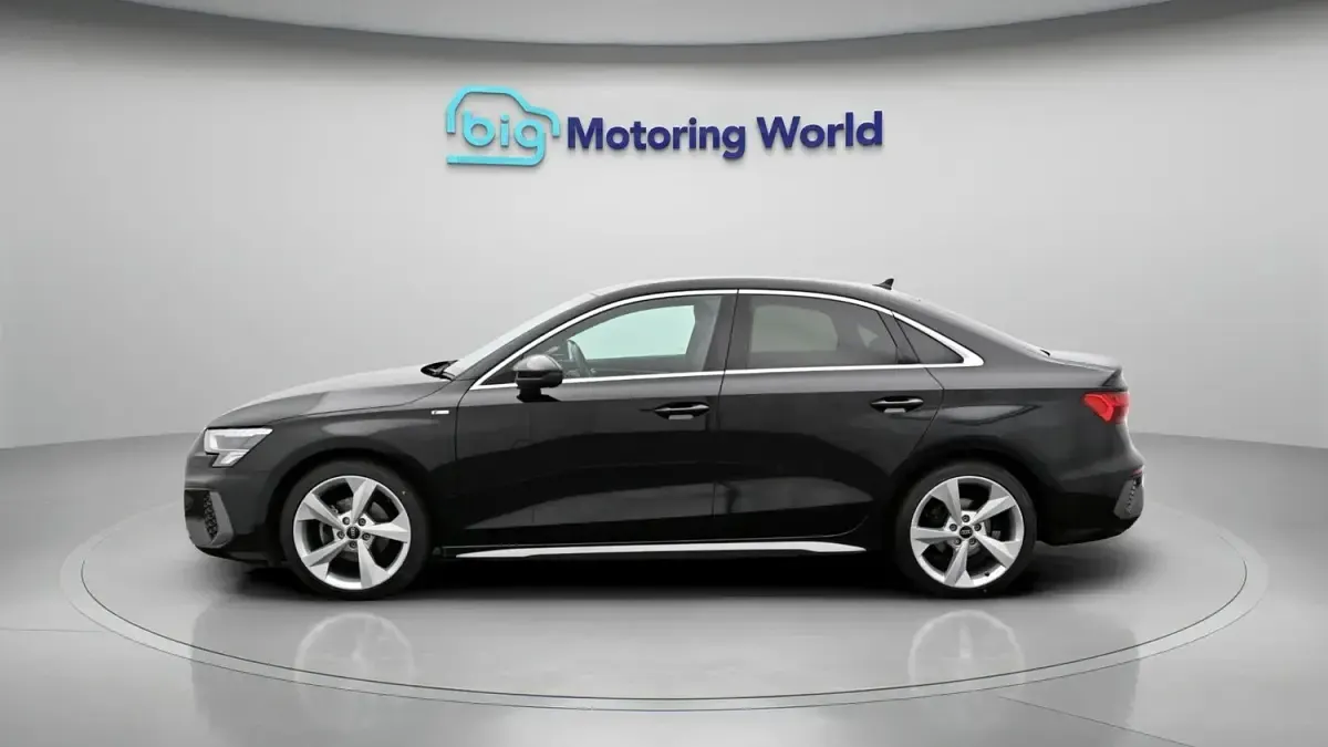 Used Audi A3 S-Line 110 HP (80 kW) 2022 Black Sedan