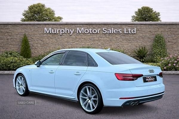 Used Audi A4 S-Line 190 HP (139 kW) 2017 White Sedan