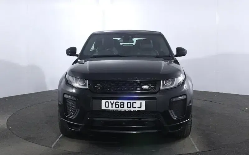 Used Land Rover Range Rover evoque HSE Dynamic 180 HP (132 kW) 2018 Black Cabriolet