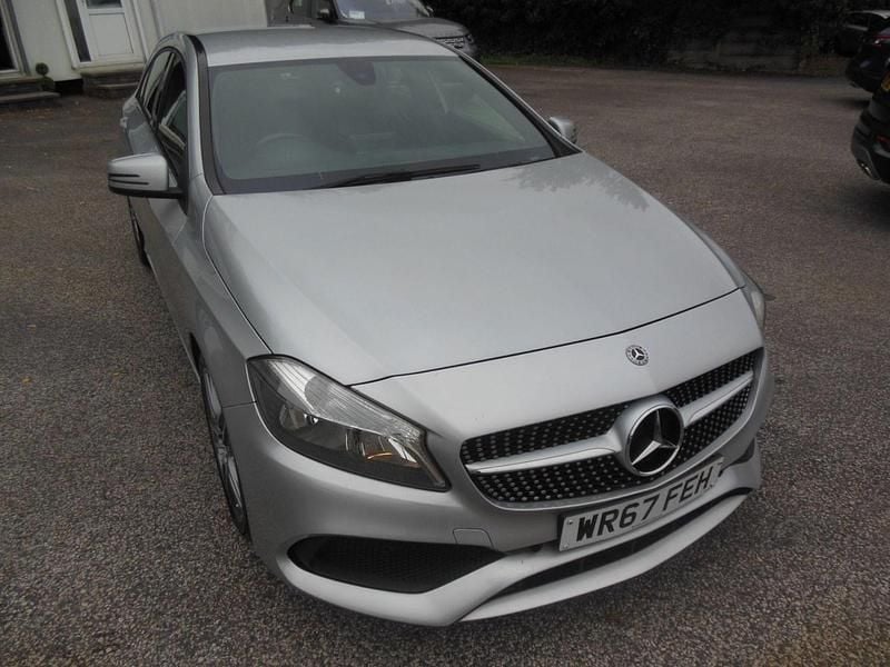 Silver Used 2017 Mercedes A180 AMG line Hatchback | £12,000 (Fair price) - Image 1/4