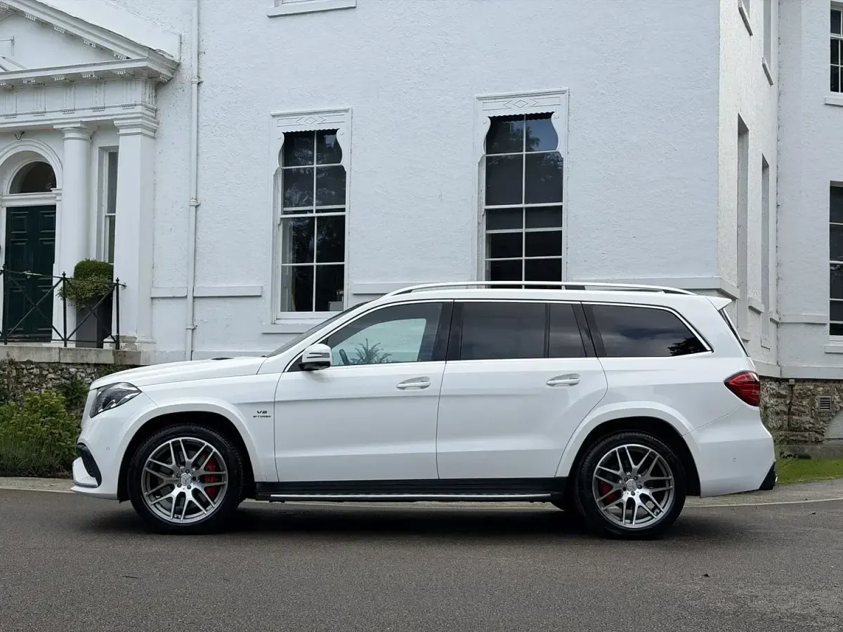 Used Mercedes GLS63 AMG 585 HP (430 kW) 2018 White SUV