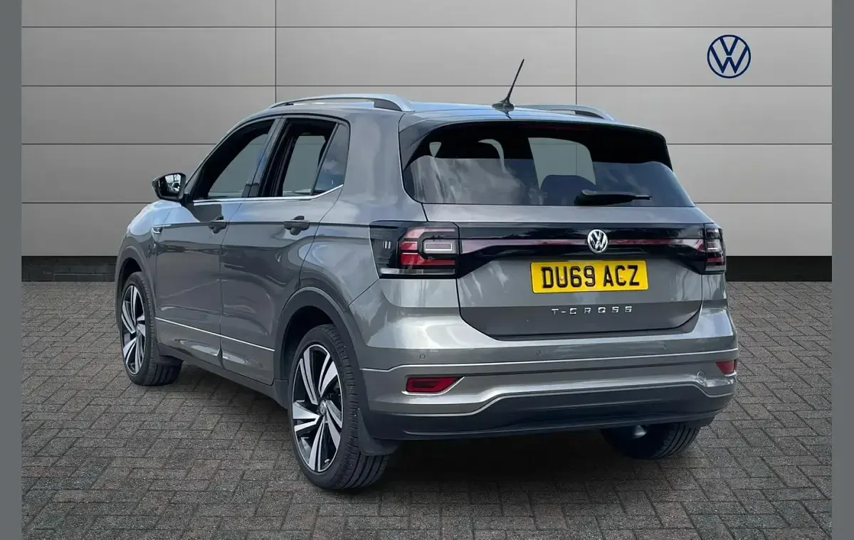 Used VW T-Cross R-line 115 HP (84 kW) 2019 Grey SUV