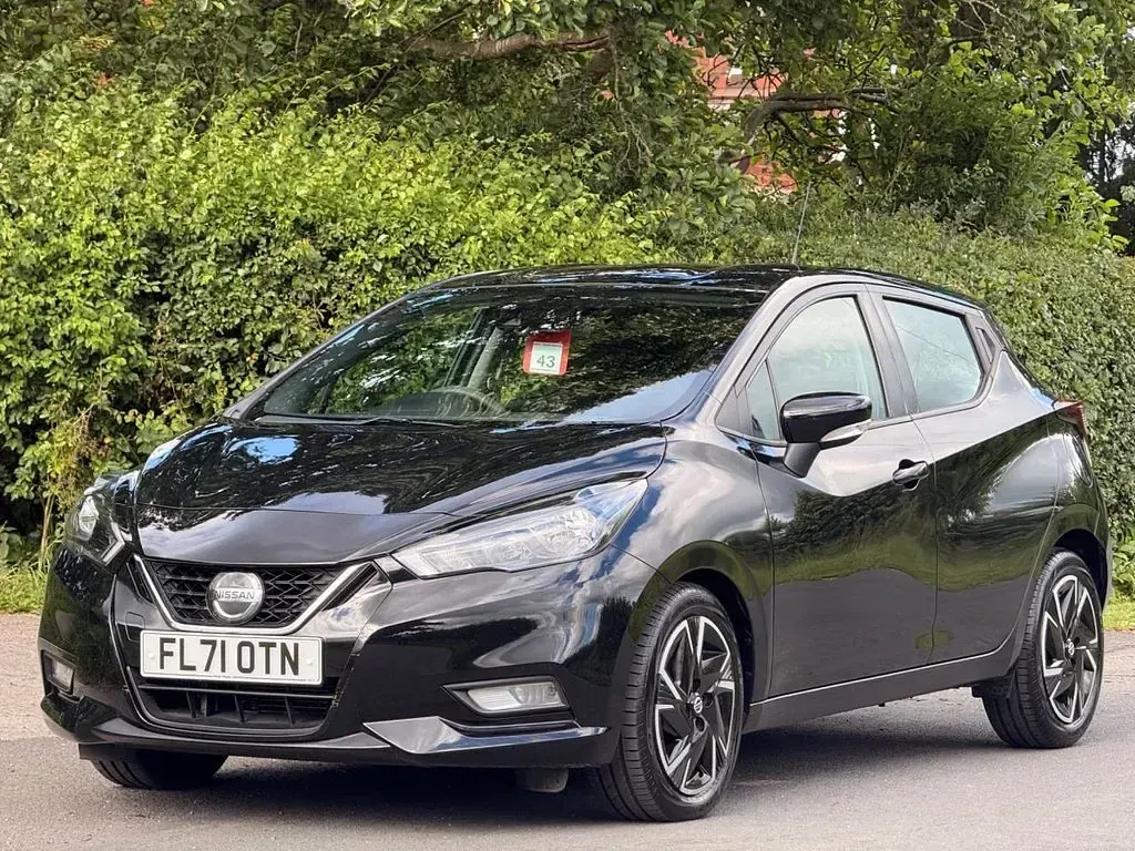 Used Nissan Micra Acenta 2021 Black Hatchback
