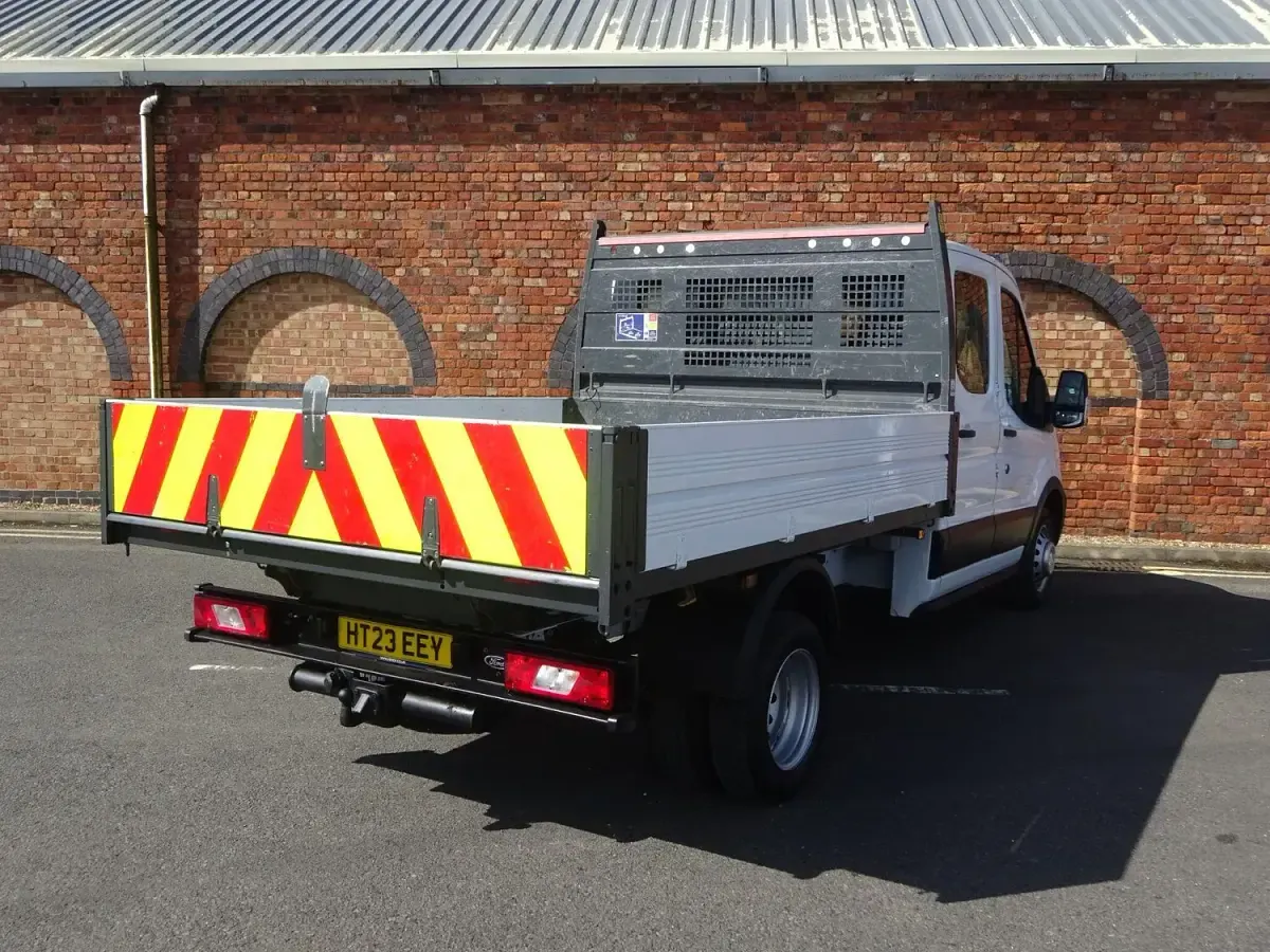 Used Ford Transit 130 HP (95 kW) 2023 White Cabriolet