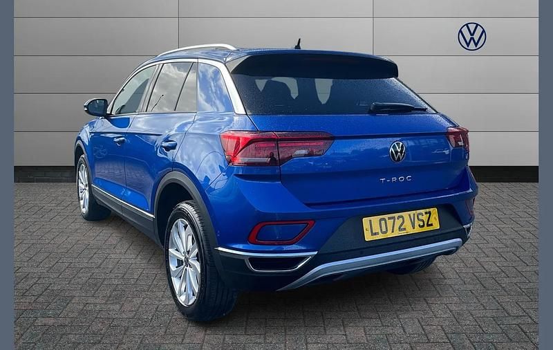 Used VW T-Roc Style 150 HP (110 kW) 2022 Blue SUV