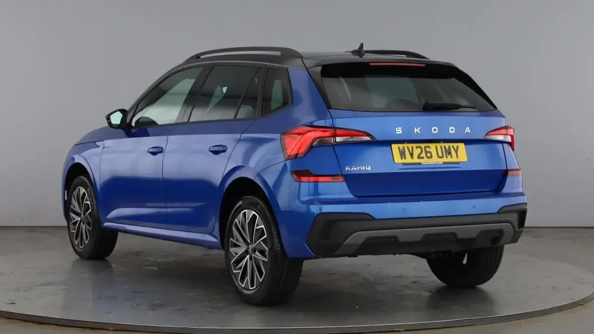 New Skoda Kamiq Design Edition 94 HP (69 kW) 2026 Blue SUV