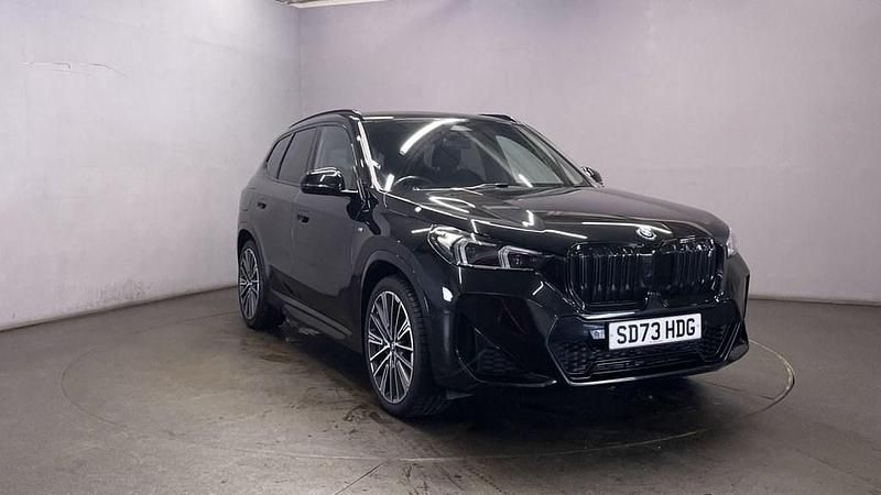 Black Used 2023 BMW iX1 M Sport SUV | £29,499 (Good price) - Image 1/4
