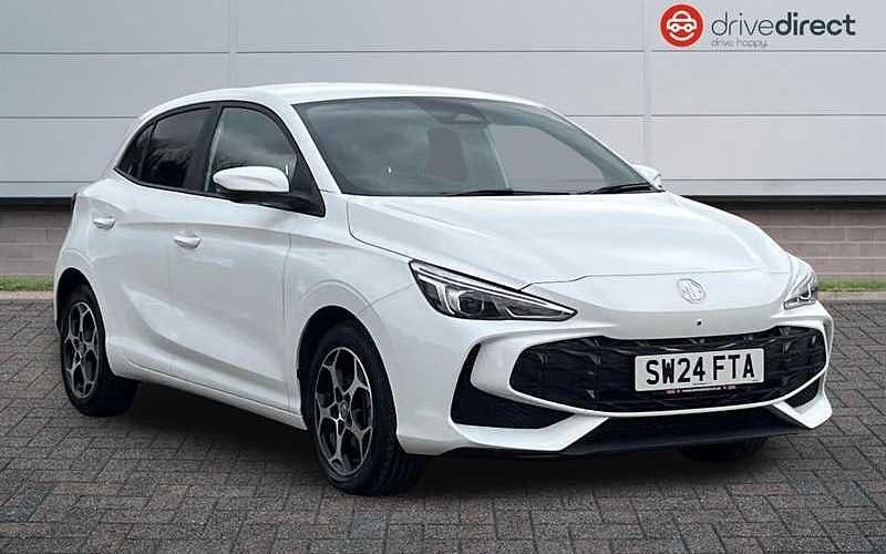 Used MG MG3 Trophy 194 HP (142 kW) 2024 White Hatchback