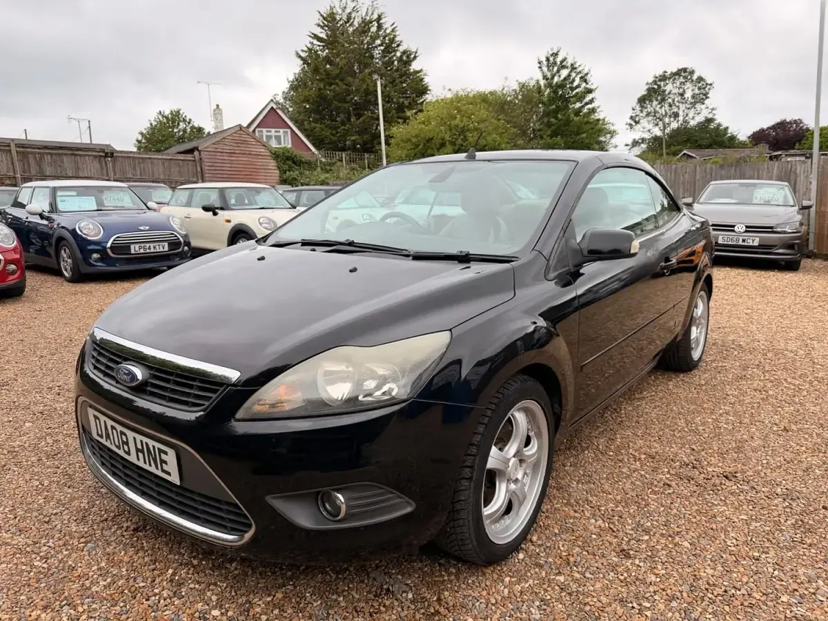 Used Ford Focus Cabriolet 2008 Black Cabriolet