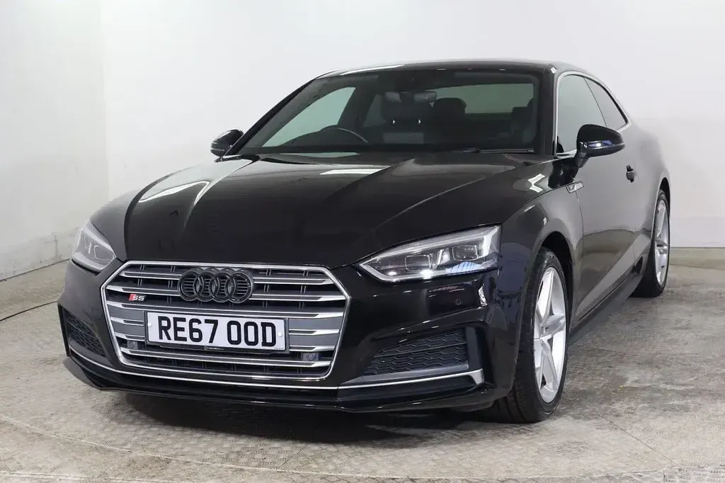 Used Audi A5 S-Line 190 HP (139 kW) 2017 Black Coupe