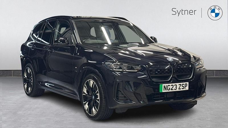 Black Used 2023 BMW iX3 M Sport SUV | £35,000 (Fair price) - Image 1/4