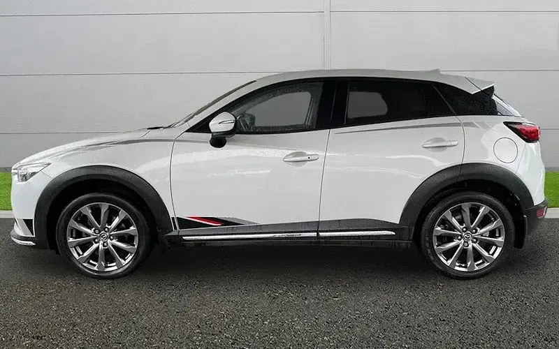 Gebraucht Mazda CX-3 Inclusive 150 PS (110 kW) 2018 Silber SUV
