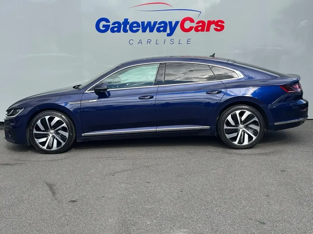 Used VW Arteon R-line 2018 Blue Hatchback