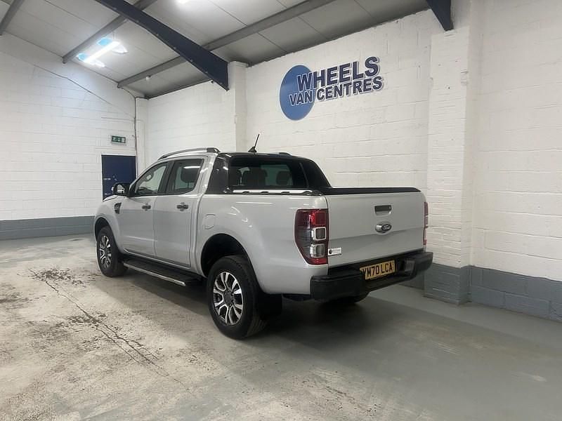Begagnad Ford Ranger Wildtrack 2020 Silver Pickup