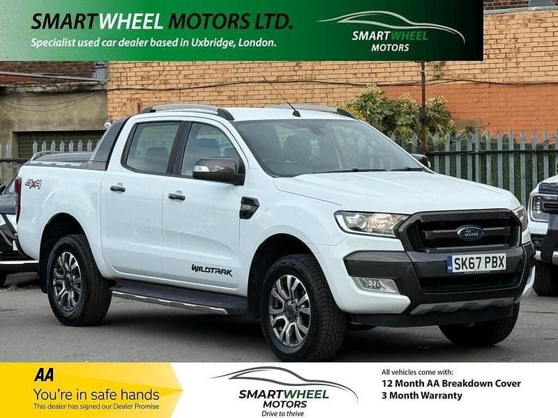 White Used 2017 Ford Ranger Wildtrack Pickup | £13,840 (Good price) - Image 1/4