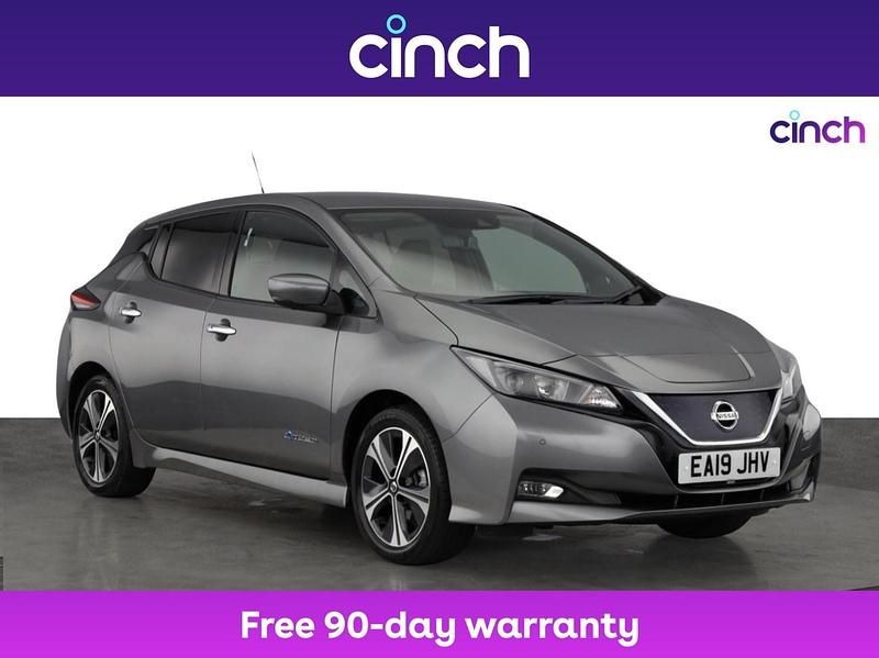Grey Used 2019 Nissan Leaf N-Connecta Hatchback | £7,699 (Fair price) - Image 1/3
