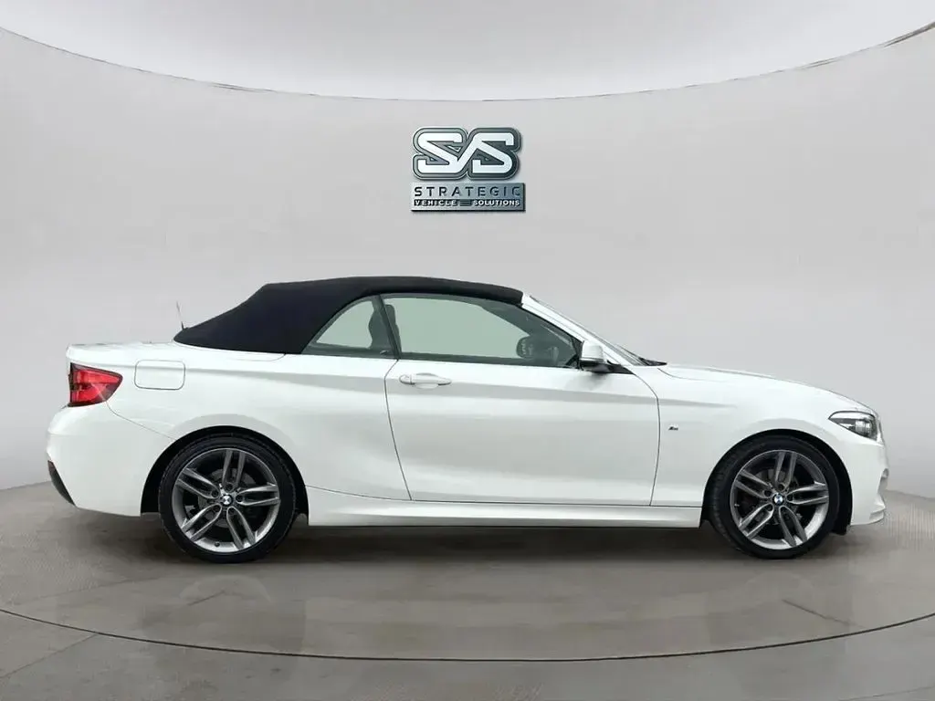Used BMW 218 M Sport 136 HP (100 kW) 2018 White Cabriolet
