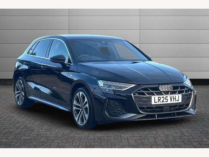 Black Used 2025 Audi A3 e-tron S-Line Hatchback | £29,450 (A bit pricey) - Image 1/4