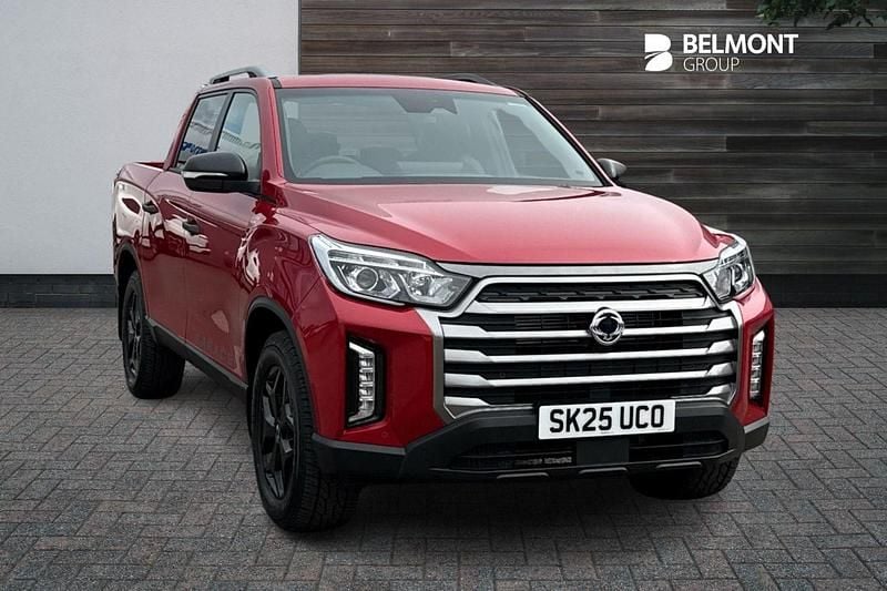 Red New 2025 Ssangyong (KGM) Musso Pickup | £33,330 - Image 1/4